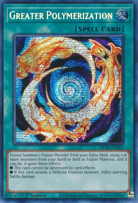 Greater Polymerization [MP22-EN050] Prismatic Secret Rare | The CG Realm