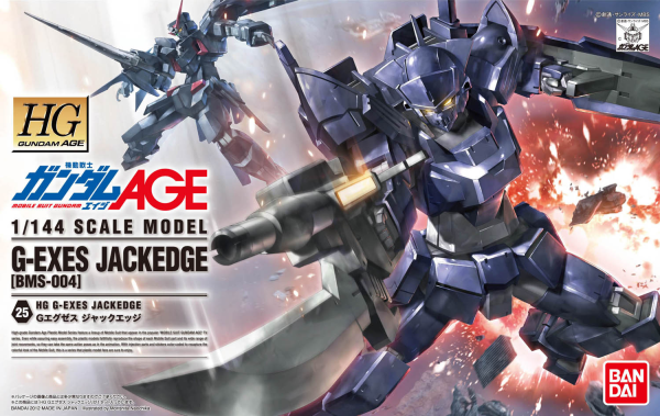 HG 1/144 #25 Gundam Age G-Exes Jackedge | The CG Realm