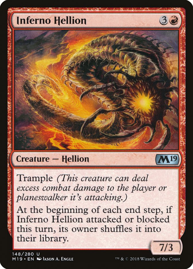 Inferno Hellion [Core Set 2019] | The CG Realm