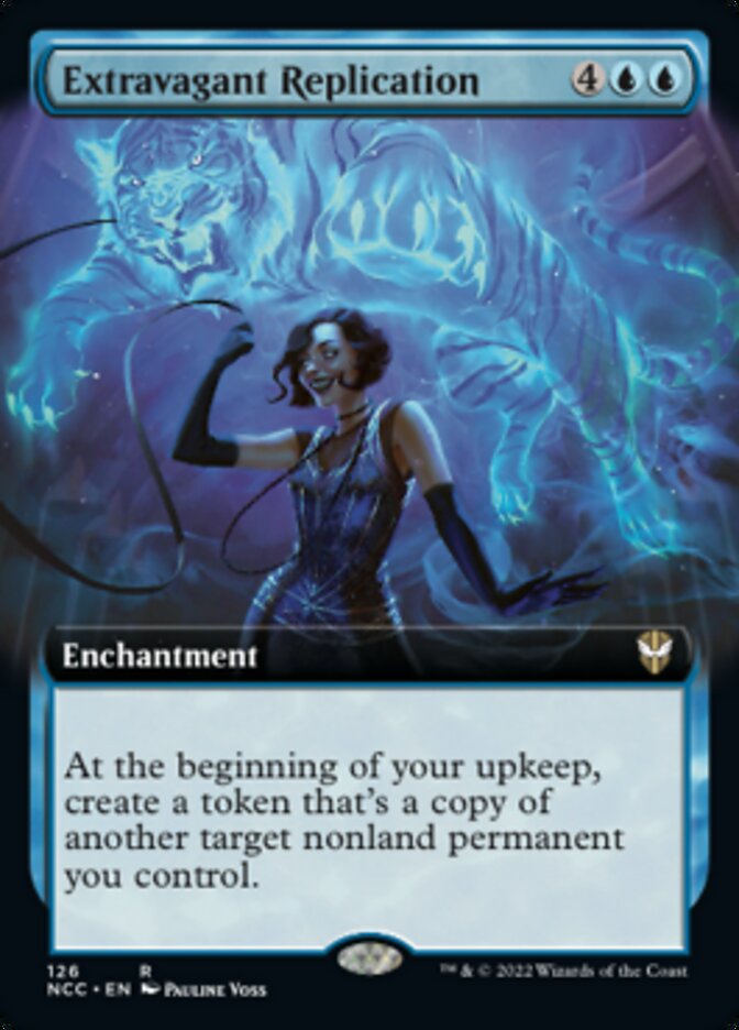 Extravagant Replication (Extended Art) [Streets of New Capenna Commander] | The CG Realm