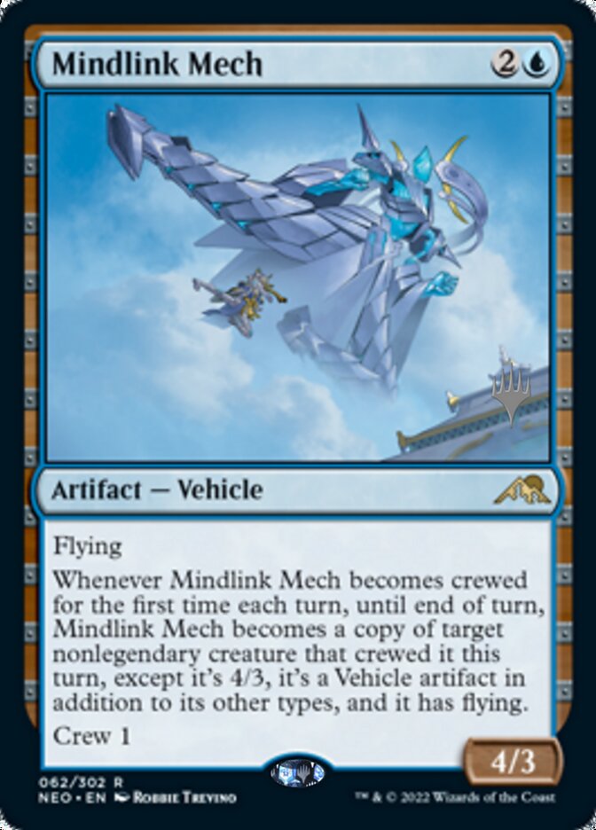 Mindlink Mech (Promo Pack) [Kamigawa: Neon Dynasty Promos] | The CG Realm