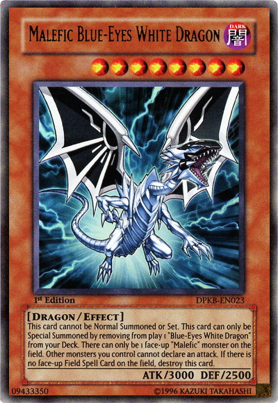 Malefic Blue-Eyes White Dragon [DPKB-EN023] Ultra Rare | The CG Realm