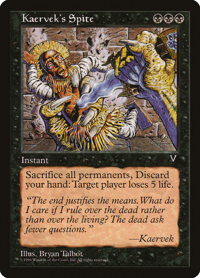 Kaervek's Spite [Visions] | The CG Realm