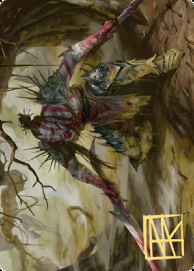 Highborn Vampire Art Card (Gold-Stamped Signature) [Zendikar Rising Art Series] | The CG Realm