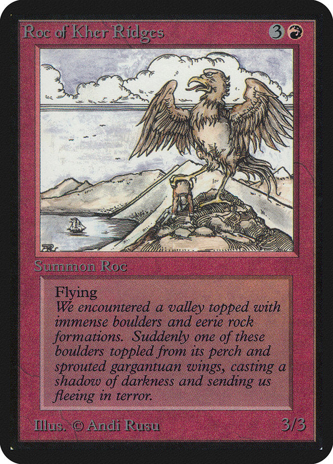 Roc of Kher Ridges [Alpha Edition] | The CG Realm