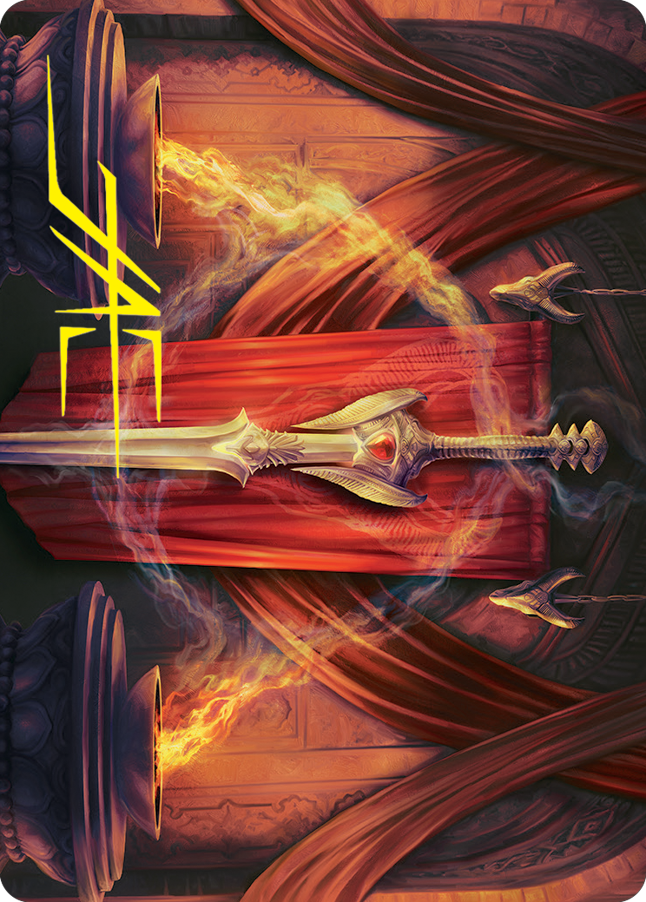Ramosian Greatsword Art Card (Gold-Stamped Signature) [March of the Machine Art Series] | The CG Realm