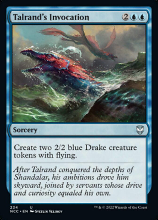 Talrand's Invocation [Streets of New Capenna Commander] | The CG Realm