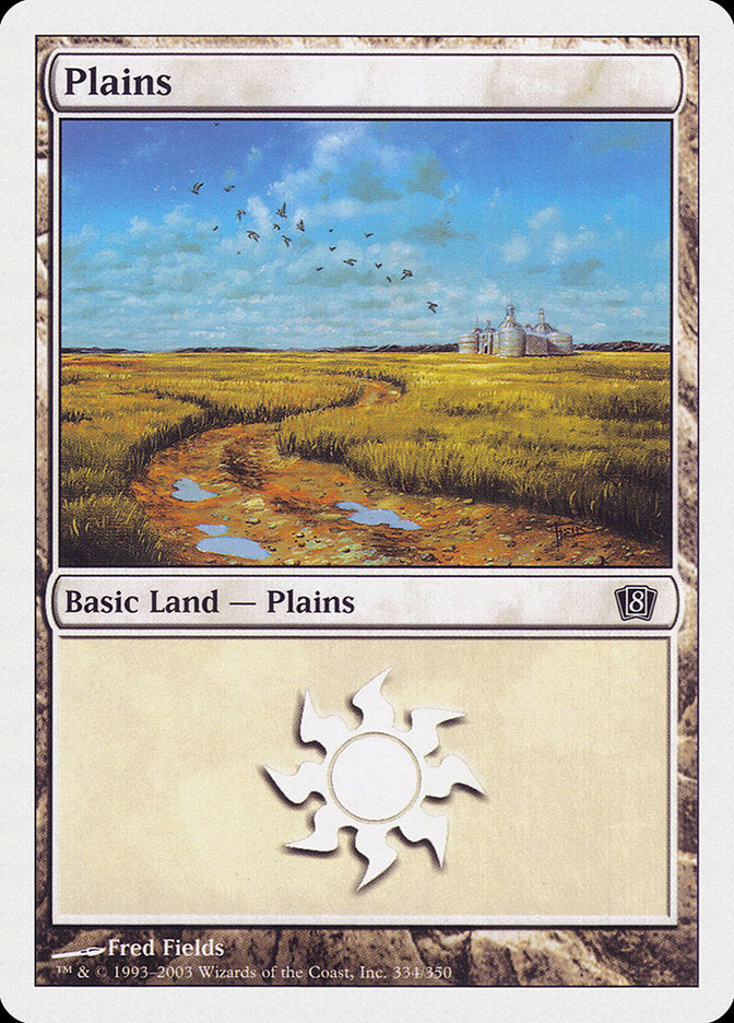 Plains (334) [Eighth Edition] | The CG Realm