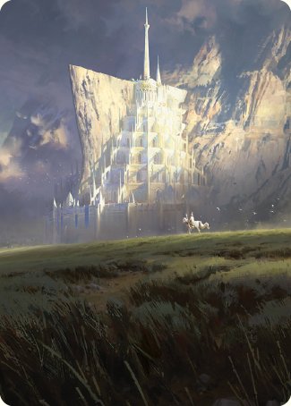 Minas Tirith Art Card [The Lord of the Rings: Tales of Middle-earth Art Series] | The CG Realm