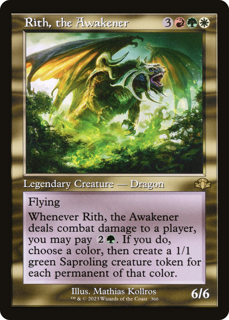 Rith, the Awakener (Retro) [Dominaria Remastered] | The CG Realm