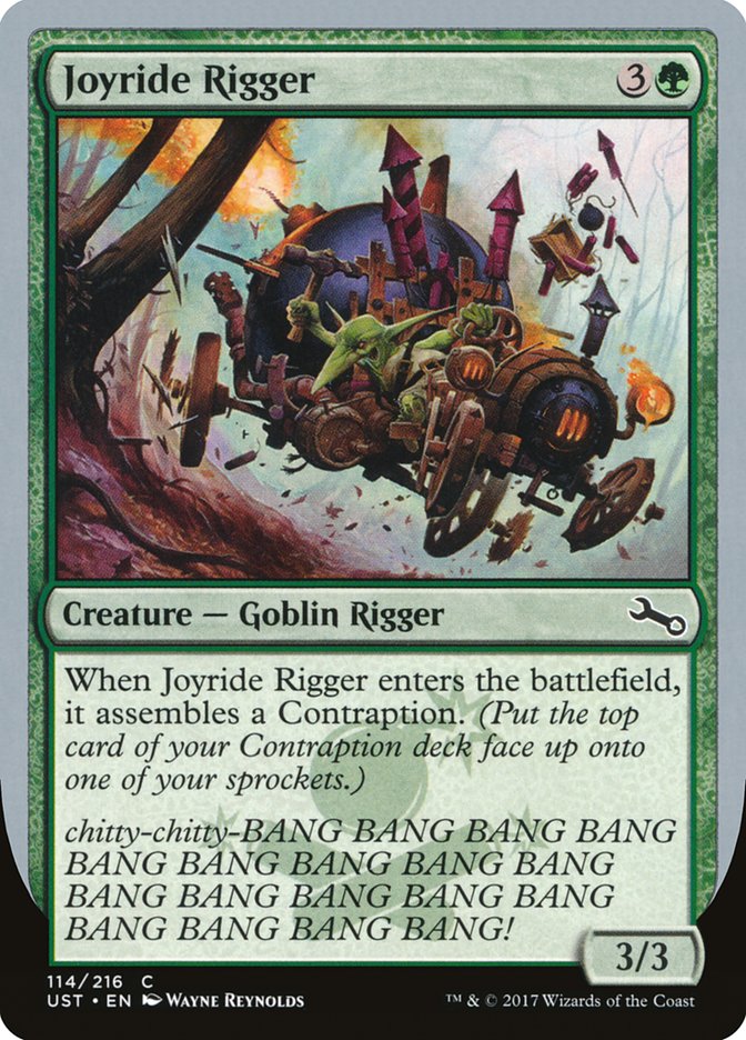 Joyride Rigger [Unstable] | The CG Realm