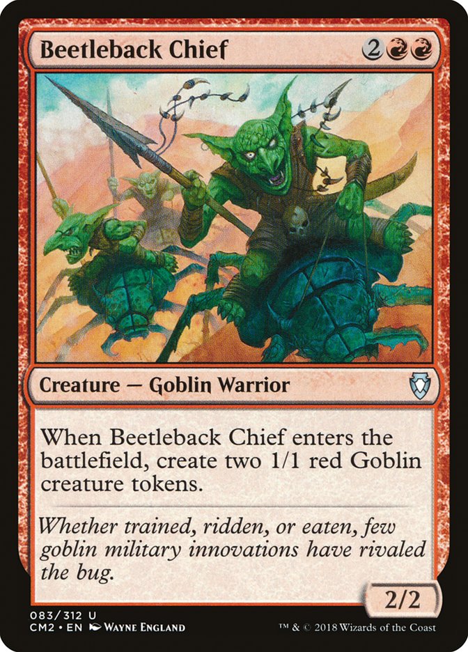Beetleback Chief [Commander Anthology Volume II] | The CG Realm
