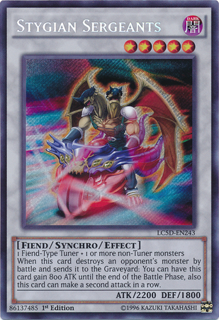 Stygian Sergeants [LC5D-EN243] Secret Rare | The CG Realm