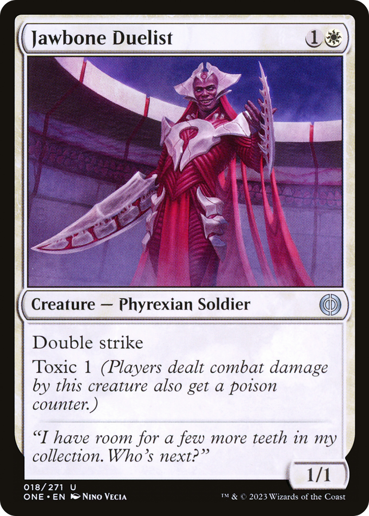 Jawbone Duelist [Phyrexia: All Will Be One] | The CG Realm