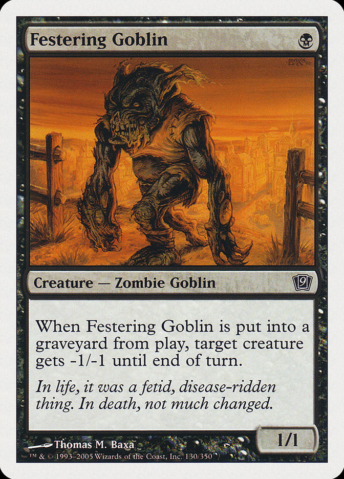 Festering Goblin [Ninth Edition] | The CG Realm