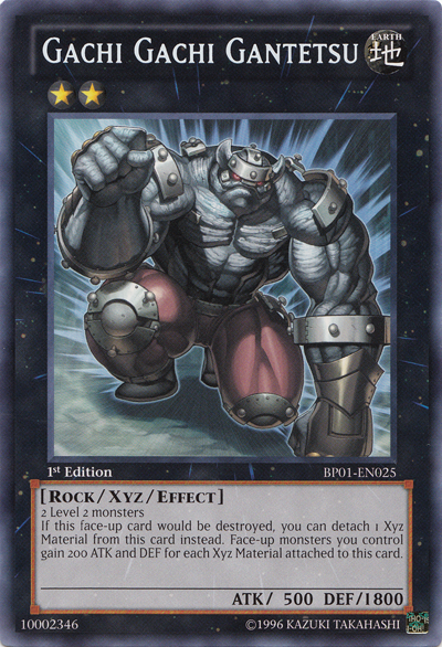 Gachi Gachi Gantetsu [BP01-EN025] Rare | The CG Realm