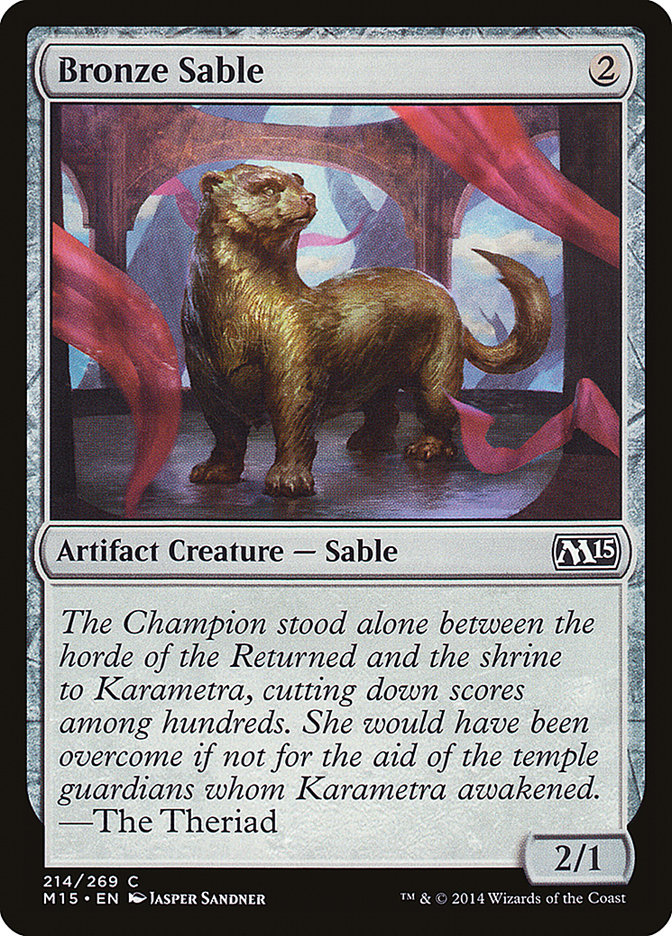 Bronze Sable [Magic 2015] | The CG Realm