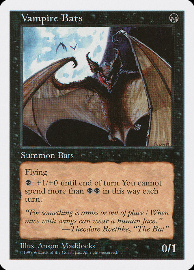 Vampire Bats [Fifth Edition] | The CG Realm