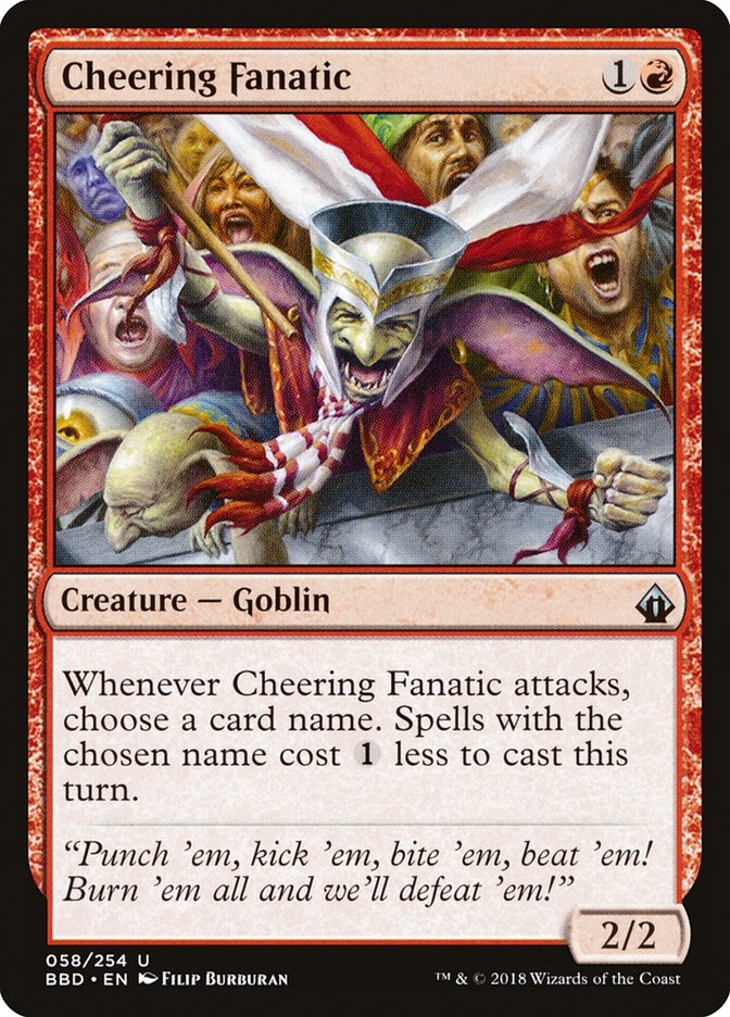 Cheering Fanatic [Battlebond] | The CG Realm
