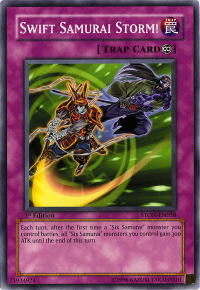 Swift Samurai Storm! [STON-EN058] Common | The CG Realm