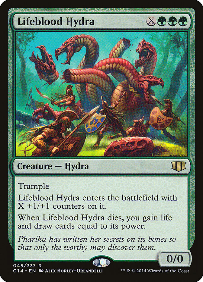 Lifeblood Hydra [Commander 2014] | The CG Realm