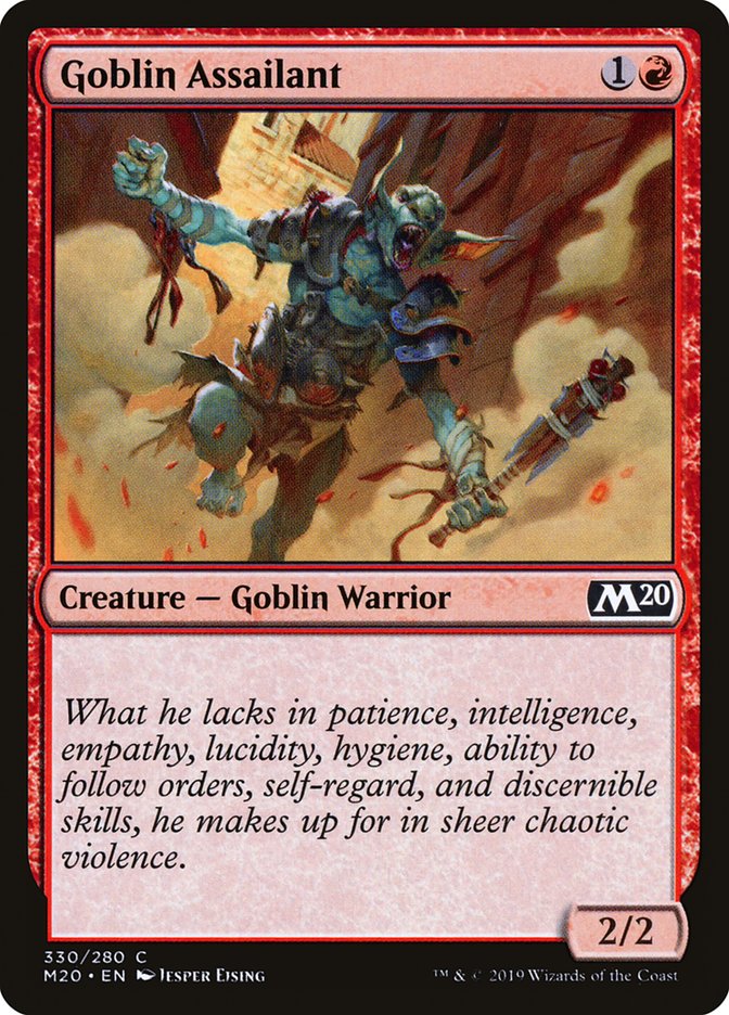 Goblin Assailant [Core Set 2020] | The CG Realm