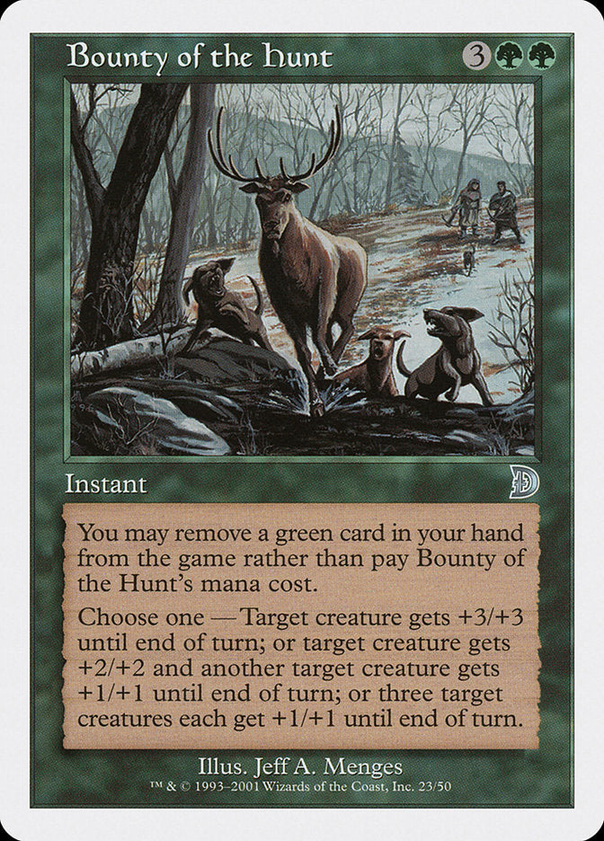 Bounty of the Hunt [Deckmasters] | The CG Realm