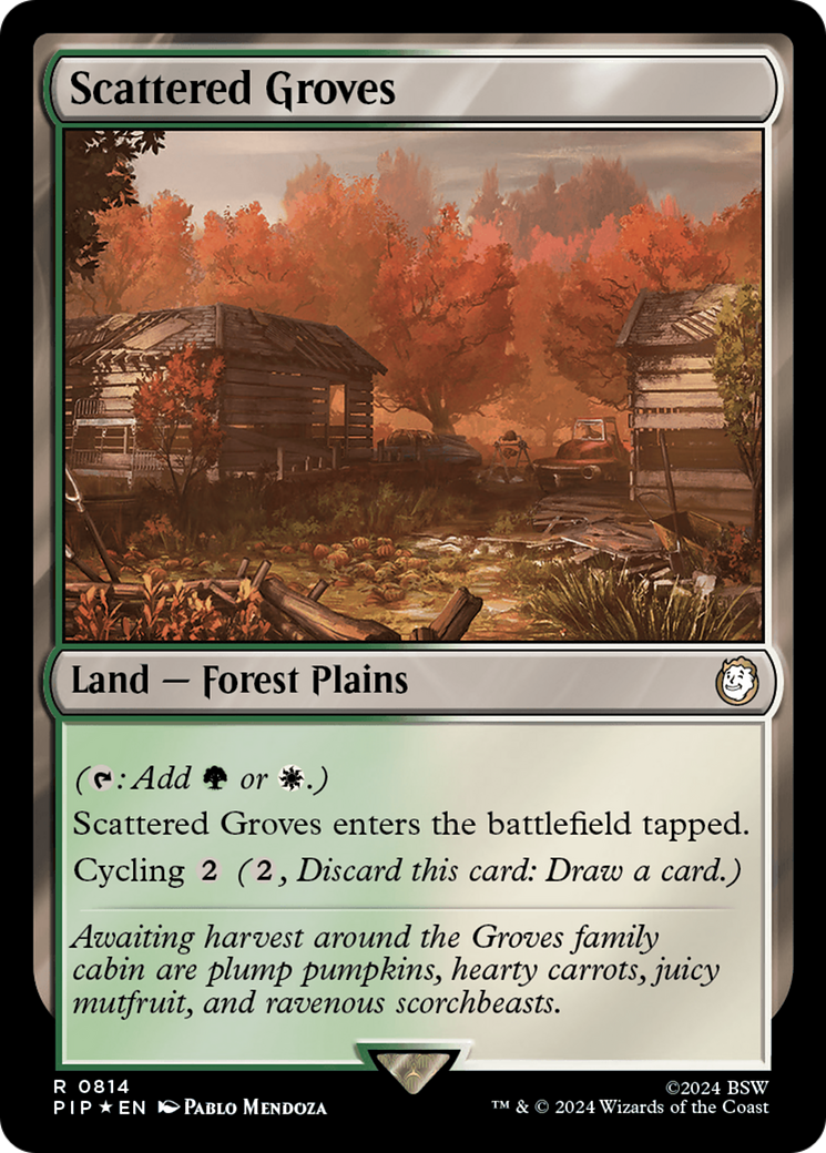 Scattered Groves (Surge Foil) [Fallout] | The CG Realm