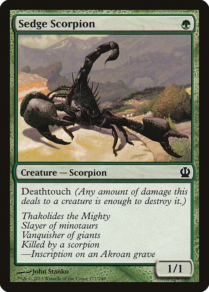 Sedge Scorpion [Theros] | The CG Realm
