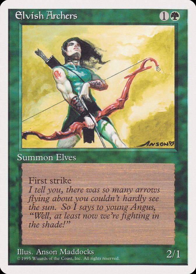 Elvish Archers [Rivals Quick Start Set] | The CG Realm