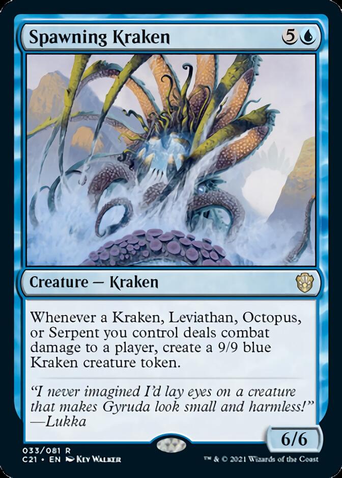 Spawning Kraken [Commander 2021] | The CG Realm