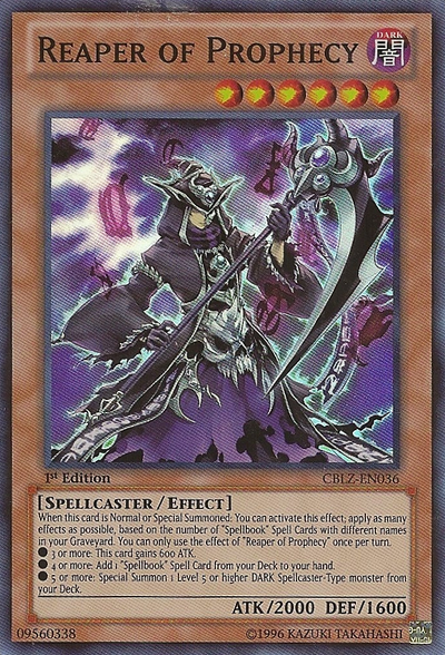 Reaper of Prophecy [CBLZ-EN036] Super Rare | The CG Realm