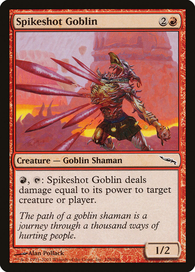 Spikeshot Goblin [Mirrodin] | The CG Realm