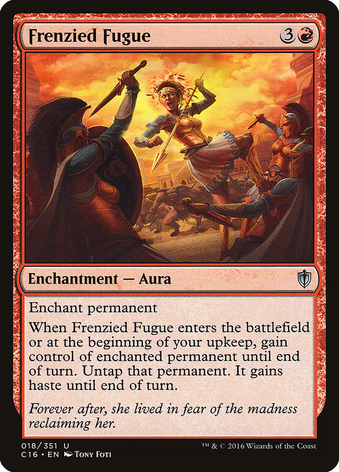 Frenzied Fugue [Commander 2016] | The CG Realm
