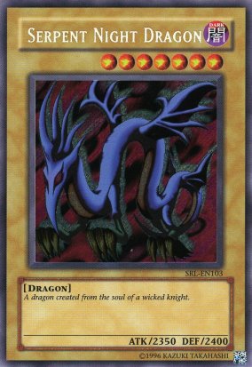 Serpent Night Dragon [SRL-103] Secret Rare | The CG Realm