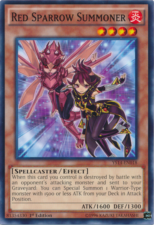 Red Sparrow Summoner [YS14-EN018] Common | The CG Realm