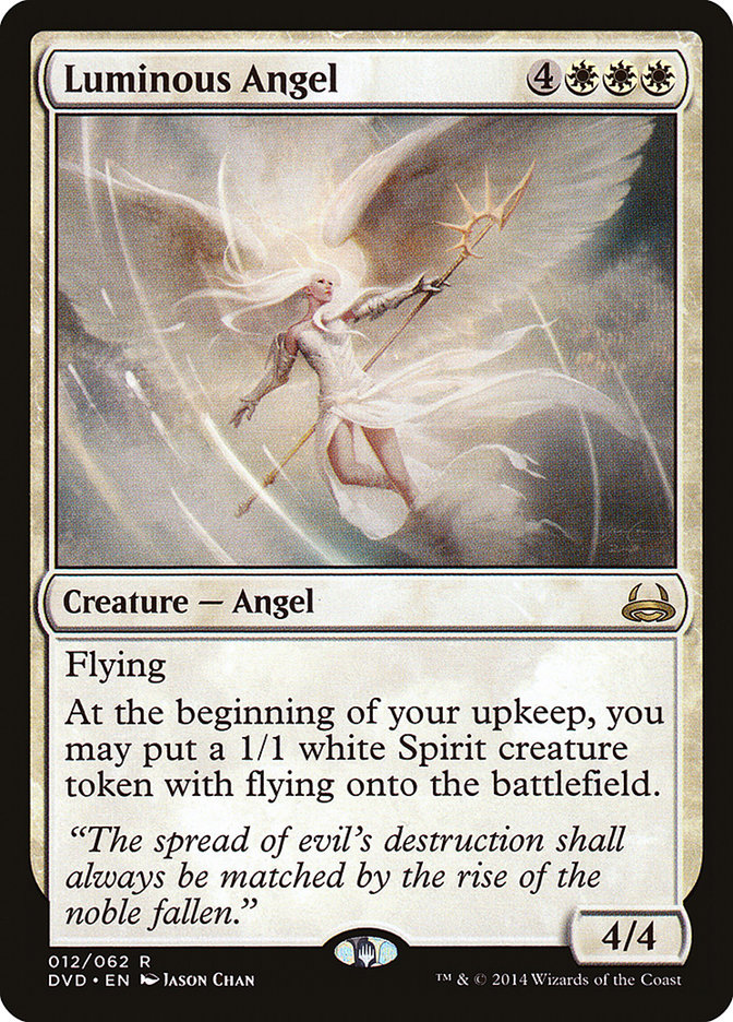 Luminous Angel (Divine vs. Demonic) [Duel Decks Anthology] | The CG Realm