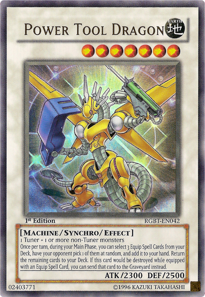 Power Tool Dragon [RGBT-EN042] Ultra Rare | The CG Realm