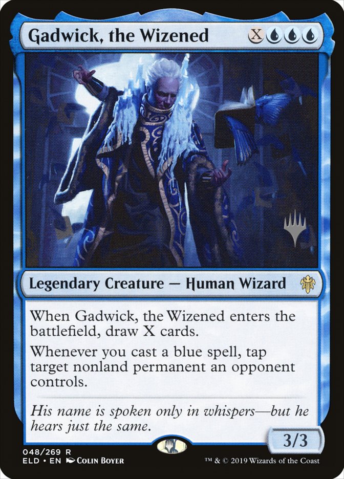 Gadwick, the Wizened (Promo Pack) [Throne of Eldraine Promos] | The CG Realm