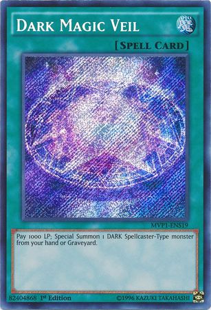 Dark Magic Veil [MVP1-ENS19] Secret Rare | The CG Realm