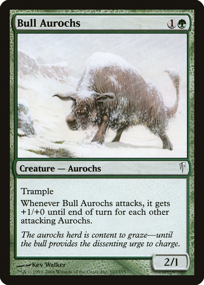 Bull Aurochs [Coldsnap] | The CG Realm