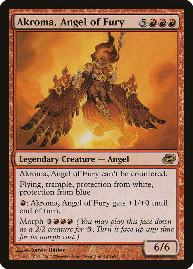 Akroma, Angel of Fury [Planar Chaos] | The CG Realm