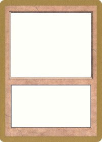 1999 World Championship Blank Card [World Championship Decks 1999] | The CG Realm