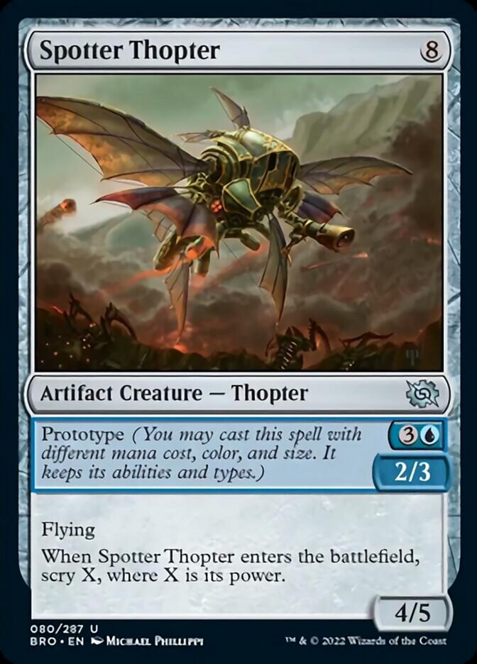 Spotter Thopter [The Brothers' War] | The CG Realm