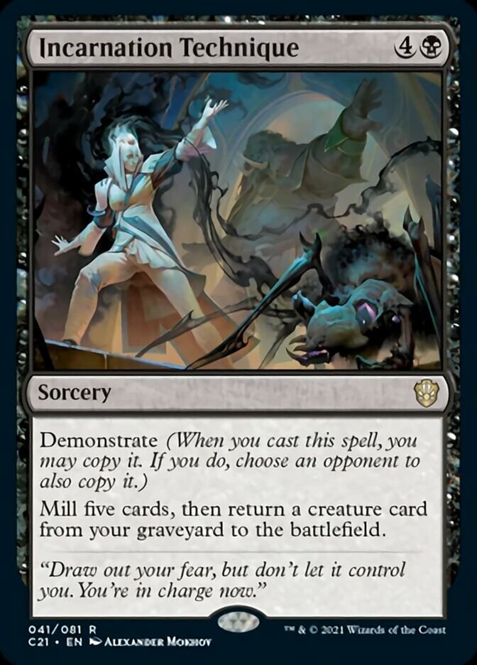 Incarnation Technique [Commander 2021] | The CG Realm