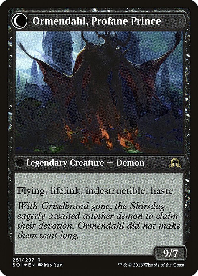 Westvale Abbey (PRE-281) - Shadows over Innistrad Promos: (Double Faced Transform) Foil