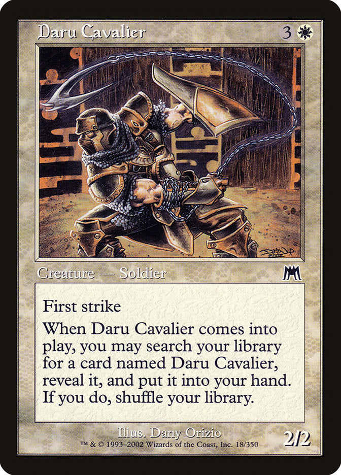 Daru Cavalier [Onslaught] | The CG Realm
