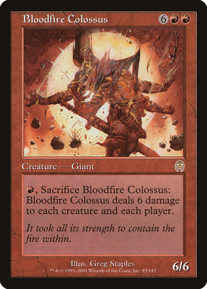Bloodfire Colossus [Apocalypse] | The CG Realm