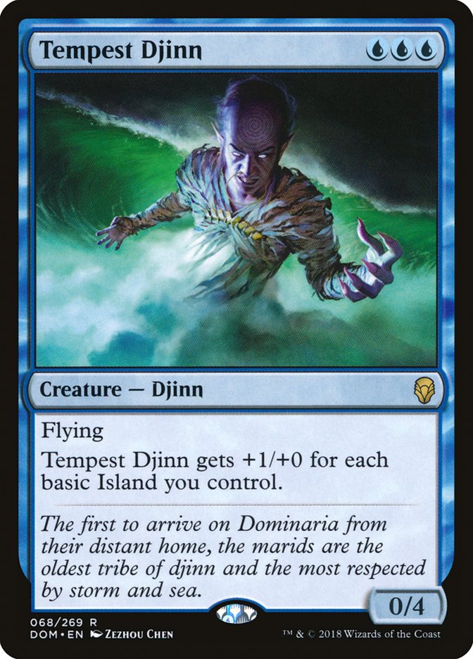 Tempest Djinn [Dominaria] | The CG Realm