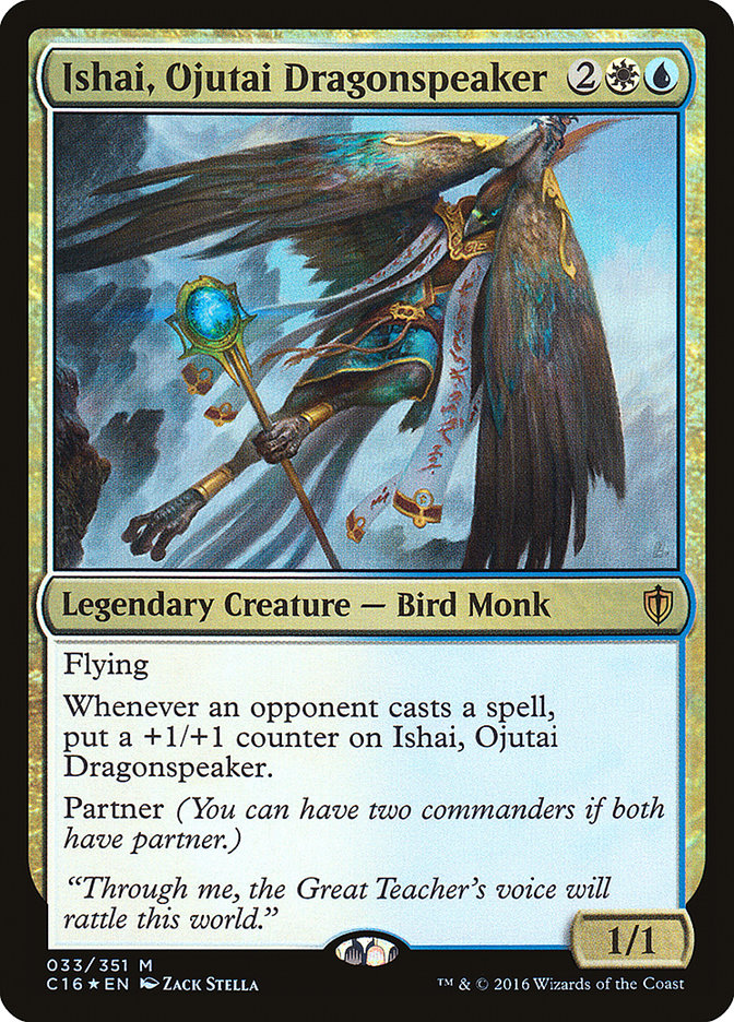 Ishai, Ojutai Dragonspeaker [Commander 2016] | The CG Realm